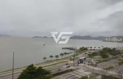 Apartamento vista mar na beira mar norte com 3 dormitórios + 1 vaga
