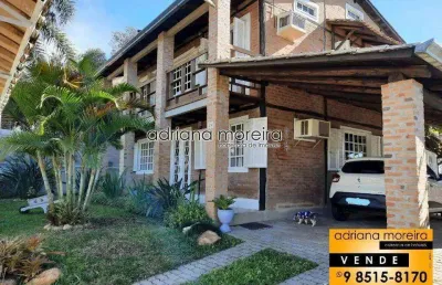 Casa em condomínio para venda em viamão, são lucas, 4 dormitórios, 2 suítes, 4 banheiros, 3 vagas