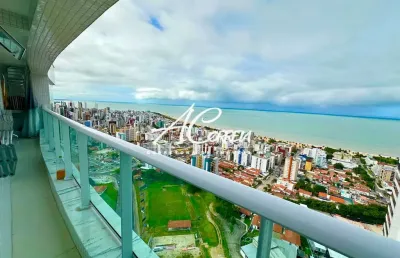 Apartamento com vista panorâmica  do  mar! altiplano  cabo branco