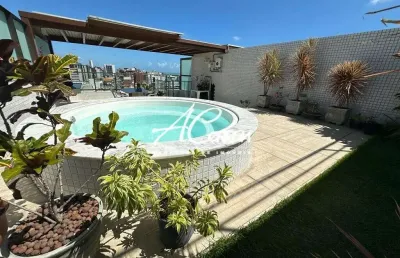 Cobertura com 2 quartos à venda no Cabo Branco, João Pessoa 