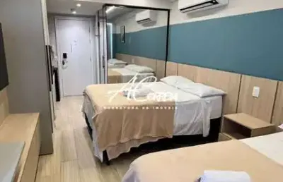 Flat com 1 quarto à venda no Cabo Branco, João Pessoa 