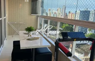 Apartamento com 4 quartos à venda no Miramar, João Pessoa 