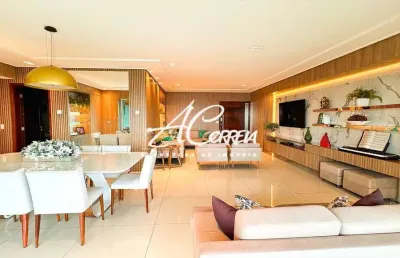 Apartamento mobiliado altiplano cabo branco, joão pessoa/pb