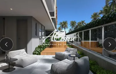 Apartamento  beira-mar com piscina privativa cabo branco - joão pessoa/pb