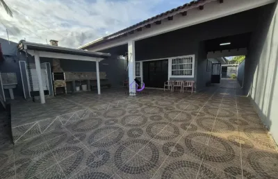 Casa no suarão 150 metros da praia com 5 dormitórios 3 suítes