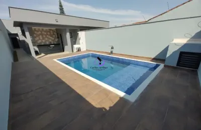 Casa nova no cibratel 2 oportunidade com piscina e 3 quartos