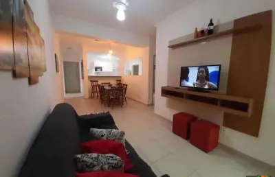 Apartamento praia grande com 2 dormitórios sendo 1 suíte,1 vaga de garagem,varanda gourmet com churrasqueira