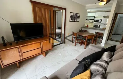 Apartamento praia grande com 2 dormitórios sendo 1 suíte,1 vaga de garagem,sala de estar e jantar