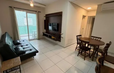 Apartamento praia grande com 2 dormitórios sendo 1 suíte,1 vaga de garagem,varanda gourmet com churrasqueira