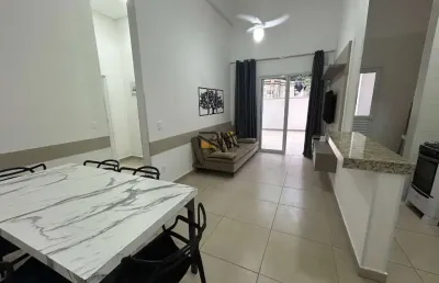 Apartamento praia grande com 2 dormitórios sendo 1 suíte,1 vaga de garagem,varanda gourmet, 1 banheiro social.