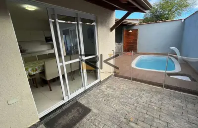 Sobrado com 3 dormitórios sendo 1 suíte,sala 2 ambientes,varanda gourmet com churrasqueira e piscina