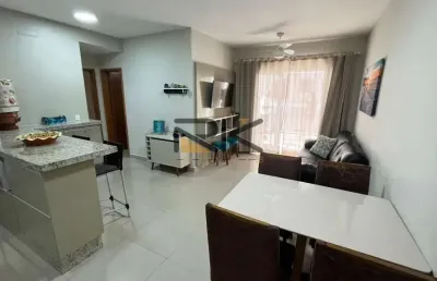 Apartamento nas toninhas com 2 dormitórios sendo 1 suíte,2 vagas de garagem,varanda gourmet com churrasqueira,sala 2 ambientes
