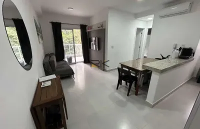 Apartamento praia grande com 2 dormitórios sendo 1 suíte,1 vaga de garagem,varanda gourmet com churrasqueira