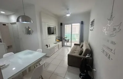 Apartamento praia grande com 2 dormitórios sendo 1 suíte,1 vaga de garagem,varanda gourmet com churrasqueira