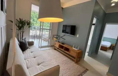 Apartamento a venda no pereque açu com sala 2 ambientes,varanda gourmet com churrasqueira e 2 dormitórios