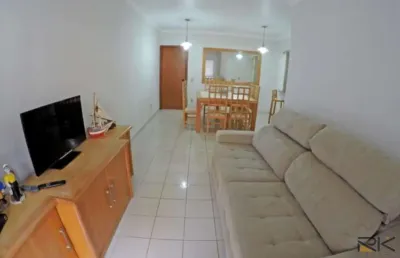 Apartamento praia grande com 2 dormitórios sendo 1 suíte,1 vaga de garagem,sala 2 ambientes