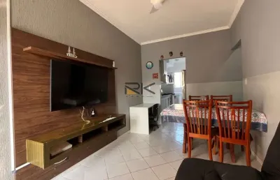 Apartamento itaguá 2 dormitórios sendo 1 suíte,1 banheiro social, 1 vaga de garagem,sala de estar e jantar