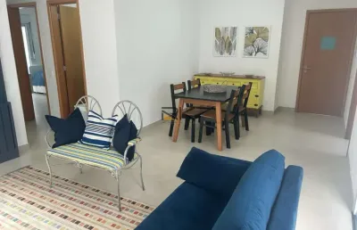 Apartamento praia grande com 2 dormitórios sendo 1 suíte,1 vaga de garagem,varanda gourmet com churrasqueira