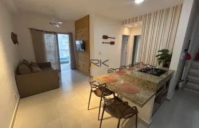 Apartamento praia grande com 2 dormitórios sendo 1 suíte,1 vaga de garagem, varanda gourmet com churrasqueira