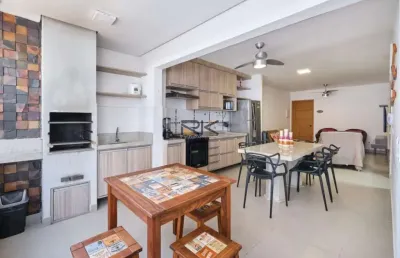 Apartamento a venda no itaguá com 2 dormitórios sendo 1 suíte,1 vaga de garagem,varanda gourmet com churrasqueira
