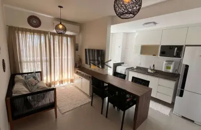 Apartamento itaguá 2 dormitórios sendo 1 suíte,1 banheiro social, 1 vaga de garagem,varanda gourmet com churrasqueira