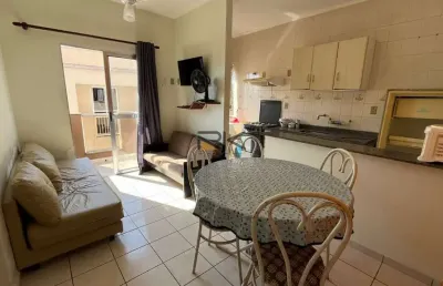Apartamento praia grande com 2 dormitórios sendo 1 suíte,sala 2 ambientes,cozinha