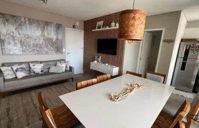Apartamento no tenório com 2 suítes,varanda gourmet com churrasqueria e 1 lavabo