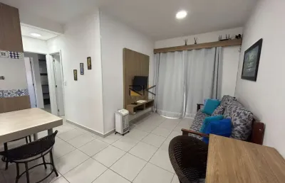 Apartamento praia grande com 2 dormitórios sendo 1 suíte,1 vaga de garagem,varanda gourmet com churrasqueira
