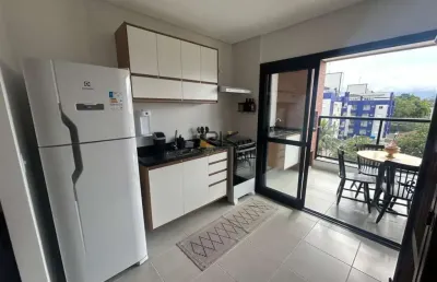 Apartamento à venda com sala de estar e jantar,1 suíte e varanda gourmet com churrasqueira
