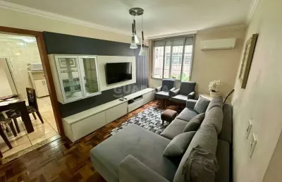 Apartamento mobiliado com 2 dormitórios no bairro vila ipiranga.