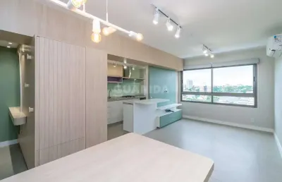 Apartamento semi mobiliado com 3 dormitórios, sendo 1 suíte, e 2 vagas de garagem no bairro jardim europa!