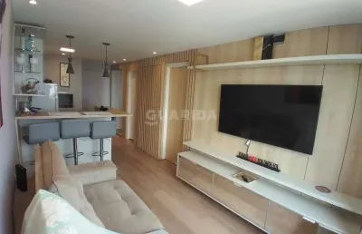 Apartamento mobiliado, com 1 dormitório suíte e 1 vaga de garagem, no bairro santana