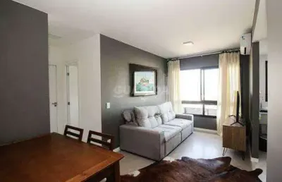 Apartamento mobiliado, com 2 dormitórios, 1 suíte e 1 vaga de garagem, no bairro santana