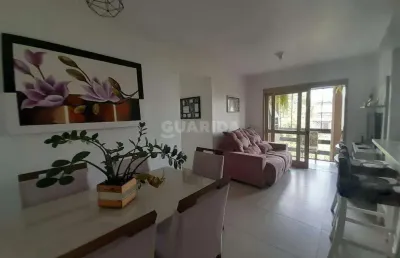Apartamento mobiliado com 3 dormitórios, sacada com churrasqueira, no bairro partenon.
