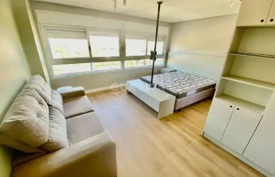 Apartamento estilo loft com 1 vaga de garagem no bairro central park