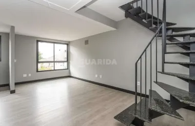 Apartamento no estilo duplex com 2 dormitórios no bairro jardim botânico - porto alegre/rs