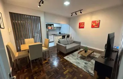 Apartamento mobiliado com 1 dormitório para alugar no bairro centro histórico - porto alegre/rs