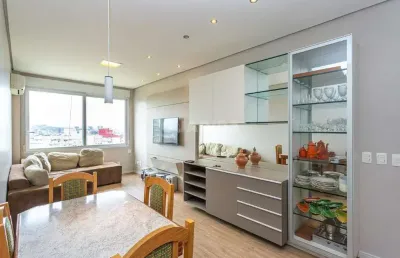 Apartamento mobiliado para aluguel, 3 quartos, 1 vaga de garagem, centro histórico - porto alegre/rs