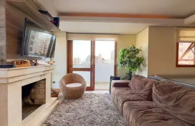 Ampla cobertura duplex com 3 dormitórios e 2 vagas de garagem no bairro bela vista!