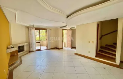 Casa em condomínio para aluguel, 4 quartos suítes, 3 vagas de garagem, tristeza - porto alegre/rs