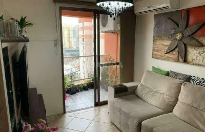 Apartamento mobiliado com 3 dormitórios, sendo 1 suíte, e 1 vaga de garagem no bairro cristo redentor