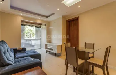 Apartamento mobiliado de 2 dormitórios no bairro sarandi.