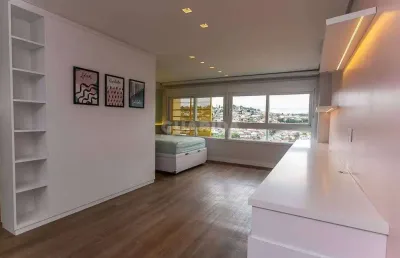 Apartamento mobiliado de no estilo loft no bairro central park.