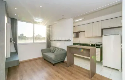 Apartamento mobiliado com 2 dormitórios e 1 vaga de garagem, no bairro jardim itu sabará