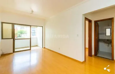 Apartamento de 1 dormitório com churrasqueira no bairro bom fim.