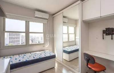 Kitnet/jk/studio mobiliado para aluguel, centro histórico - porto alegre/rs