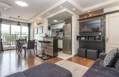 Amplo apartamento semimobiliado, 2 dormitórios, sendo 1 suíte – pronto para morar!