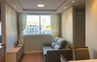 Apartamento semimobiliado com 2 dormitórios, sendo 1 suíte e 1 vaga de garagem no bairro higienópolis