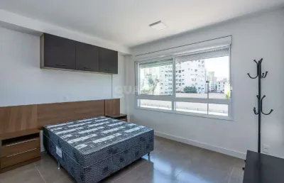 Studio/loft totalmente mobiliado ao lado da puc no bairro partenon