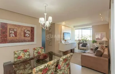 Apartamento com 2 dormitórios, mobiliado, e 1 vaga de garagem no bairro jardim do salso!